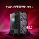Case Gamer Antec AX83 Extreme Mid Tower con 6 Ventiladores RGB