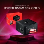 Fuente de Poder XPG Kyber 850W 80 Plus Gold PCIe 5.0 ATX