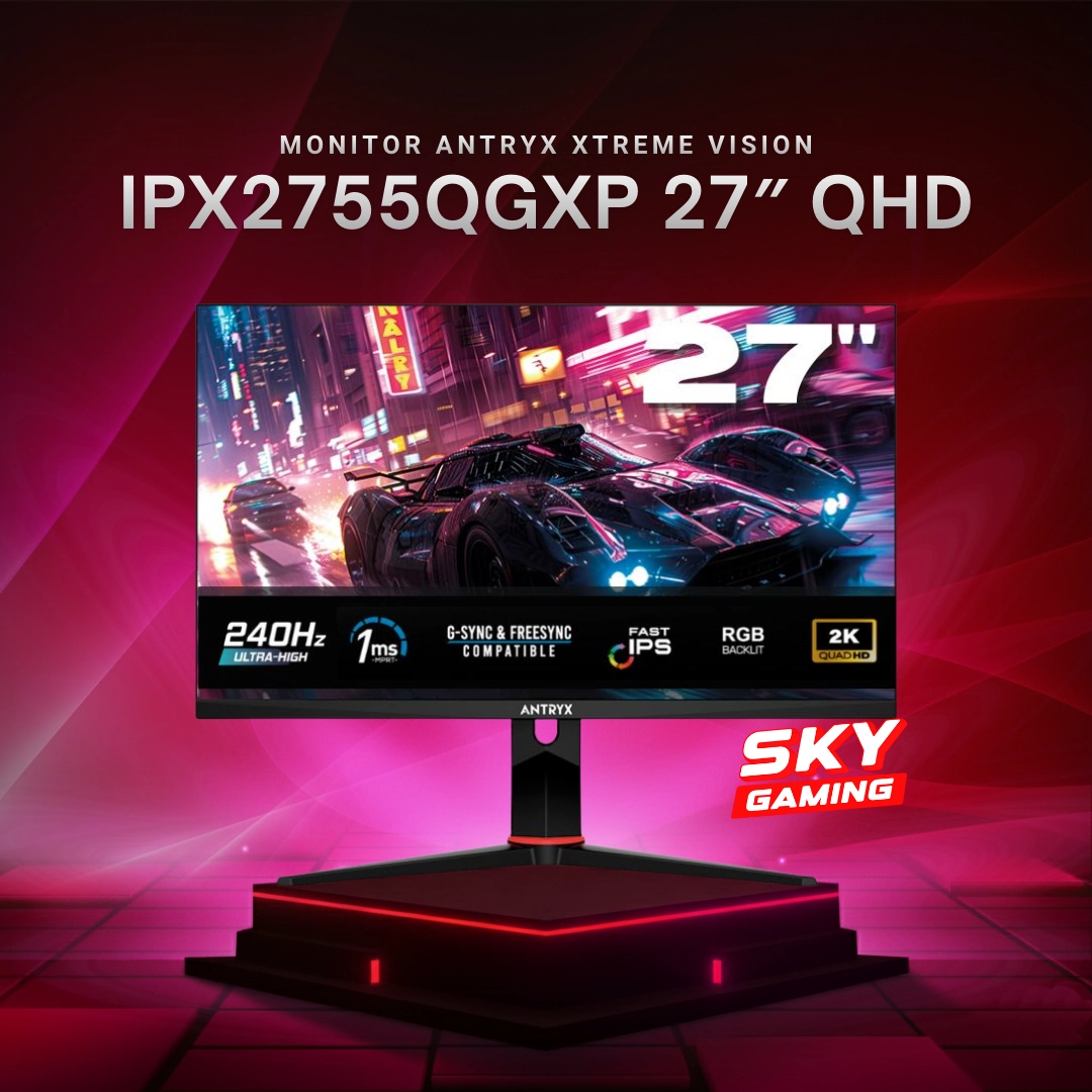 Monitor Antryx Xtreme Vision IPX2755QGXP 27" QHD 240Hz 1ms IPS - Sky ...