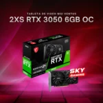 Tarjeta de Video MSI Ventus 2XS RTX 3050 6GB GDDR6 OC