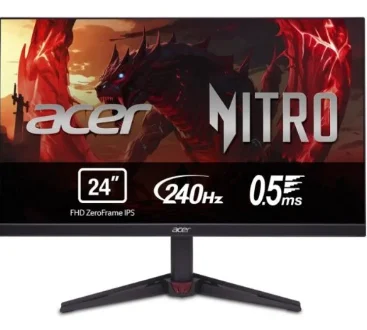 MONITOR GAMER ACER NITRO KG240Y 23,8" FHD 240Hz IPS FULL HD