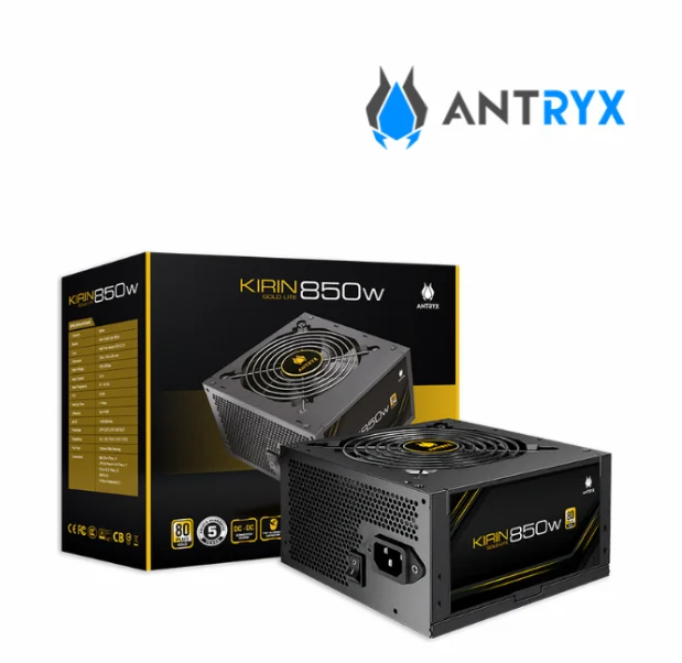 FUENTE DE PODER ANTRYX 850W KIRIN GOLD LITE 80+ GOLD MODULAR